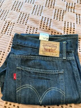 Levi's 511 Men's Jeans - Dark Blue Denim